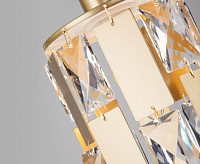 Подвесной светильник 50101/1 перламутровое золото  сн/пр