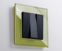 Веркель Выключатель 3-кл (черный матовый) WL08-SW-3G/W1130008 сн/пр