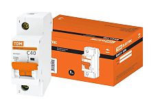 Авт. выкл. ВА47-100 1Р 40А 10кА х-ка С TDM