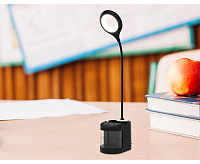 Настольная лампа DE562 4W 4200K BK черный сн/пр