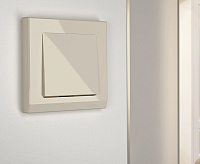 Веркель Рамка на 1 пост (Stark слоновая кость) WL04-Frame-01-ivory/W0011803