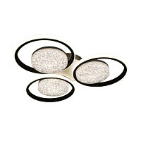 Люстра светодиодная "POLLO double" 100W 3R-APP-550x70-BLACK/WHITE/WHITE-220-IP20