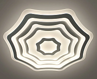 Накладной светильник "FLEXION DOUBLE" 180W R-800-WHITE/SILVER-220V-IP44