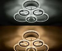 Люстра светодиодная A2533PL-60WH сн/пр