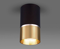 Cветильник потолочный GU10 230V DLN106 черный/золото сн/пр