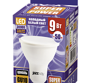 Лампа светодиодная PLED-SP GU10&nbsp;&nbsp;9w 5000K JAZZway 
