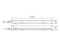 Светильник для подсветки мясных продуктов PLED T5i 1200 14W IP40 FOOD MEAT