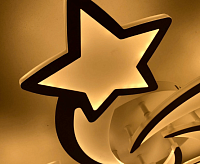 Люстра светодиодная "ROOM" star 100W 5S-APP-695x70-WHITE/WHITE-220-IP20