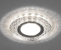 Светильник с подсветкой GU5.3 MR16 CD961 прозрачный хром сн/пр