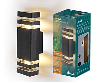 Настенный светильник TECHNO 2xE27 IP65 черный düwi 24395 3