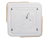 Накладной светильник PPB Scandic-S 24w 4000K GR/W IP20 с деревянной планкой