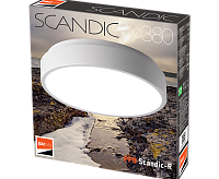 Накладной светильник PPB Scandic-R 36w 4000K WH IP20