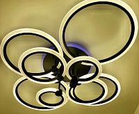 Люстра светодиодная 3009/8 BK+RGB