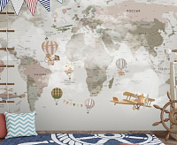 Фотообои DS 3D KID-123, песок, без шовный ,2,1* 2,4