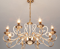 Люстра металл 60090/8 золото сн/пр