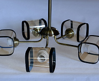 Люстра потолочная TORINO 00592/5 латунь REV Ritter 