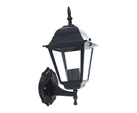 Светильник садово-парковый  60W E27 черный, на стену вверх 4101