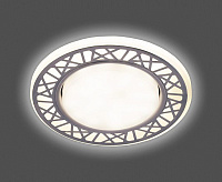 Светильник с подсветкой GX53 CD9912 15W 4000К белый сн/пр