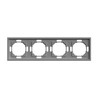 Эмили Рамка 4 поста, платиново-серый, PFR00-5004-10