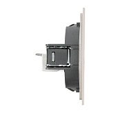 Мия Розетка компьютерная RJ-45, пудровый жемчуг, RST00-3117-08