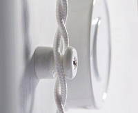 Ретро кабель витой 2х1,5 (белый) сн/пр