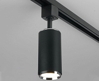 Трековый светильник MRL 1013 Svit черный/хром GU10