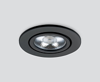 Светильник встраиваемый 15272 5W 4200K черный сн/пр