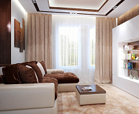 Люстра светодиодная "TRIPLEX SQUARE" 124W S-600/600-WHITE/WHITE-220V-IP44