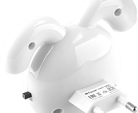 Ночник светодиодный "зайчик" белый 0.5W 220V FN1167