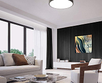 Накладной светильник 36W 3000K-4000K-6000K черный AL1600/Feron.ONE