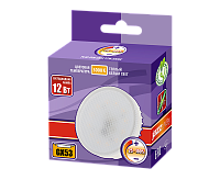 Лампа светодиодная PLED- DIM GX53 12w 3000K Jazzway 