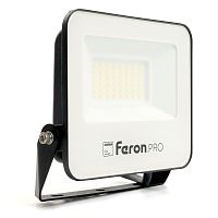 Прожектор светодиодный  30W 6400K IP65 черный LL-1000 Feron PRO