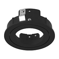 Светильник встраиваемый 217607 INTERO16 ROUND ЧЕРНЫЙ