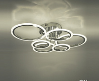 Люстра светодиодная "EUROPA" 80W 6R-IRC-675/480/175 CHROME/White-220-IP20