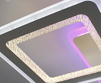 Люстра светодиодная "OVAL DOUBLE RGB" 70W 5S-APP-660x500x110-WHITE/WHITE-220-IP20