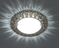 Светильник с подсветкой GX53 CD4045 15W 6400К серый хром сн/пр