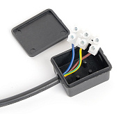 Настенный светодиодный светильник 2*10W 4000K, черный IP54 DH0706