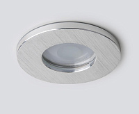 Светильник встраиваемый 125 MR16 серебро сн/пр