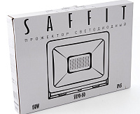 Прожектор светодиодный 150W 6400K IP65 черный SFL90-150