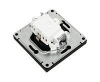 ArtGallery Розетка 1-я с/з карбон GAL001043