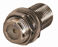 ПЕРЕХОД гнездо F - гнездо F "БОЧКА" с кольцом 05-4201-4 сн/пр