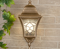 Светильник уличный Altair черное золото