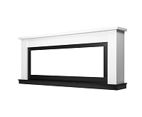 Портал Canto Long белый ,черный под очаг EFP/P-1600ULS