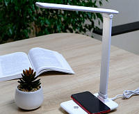 Настольная лампа 25W 3000-6000К 100-240V белый DE1728
