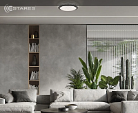 Накладной светильник "SIYANIE" 25W R-350 CW-CRYSTAL-IP20/2021