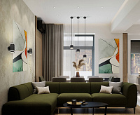 Светильник подвесной 12w GX53 черный HL3698