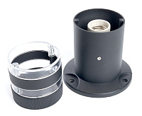 Светильник садово-парковый E27 черный DH0810