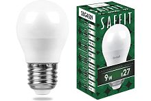 Лампа светодиодная&nbsp;&nbsp;9W 4000K E27 230V SBG4509 шар (SAFFIT) 