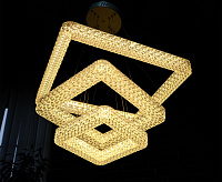 Люстра светодиодная "AKRILIKA" 120W 3S-APP-555-CHROME/CLEAR-220-IP20 