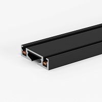 Flat Magnetic Шинопровод накладной черный 2м